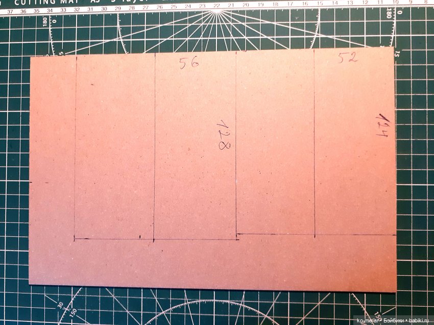 Копилка. Мастер-класс. Делаем комод из переплетного картона