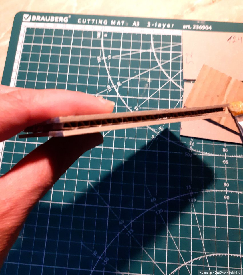 Копилка. Мастер-класс. Делаем комод из переплетного картона