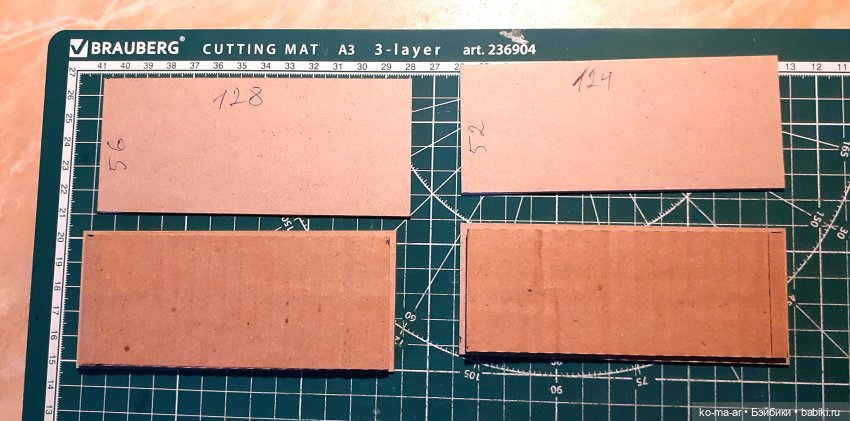 Копилка. Мастер-класс. Делаем комод из переплетного картона