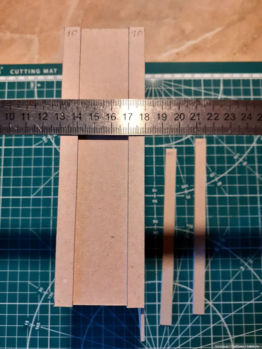 Копилка. Мастер-класс. Делаем комод из переплетного картона