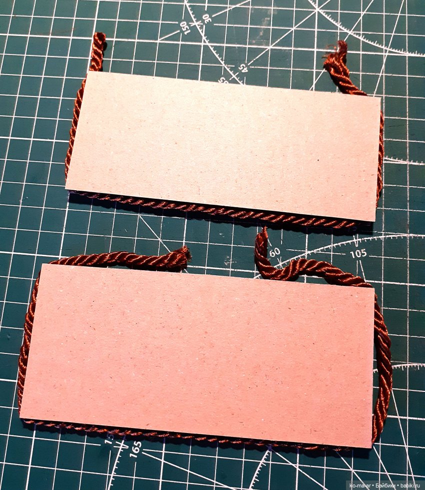 Копилка. Мастер-класс. Делаем комод из переплетного картона