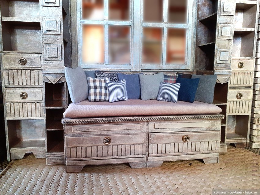 Копилка. Мастер-класс. Делаем комод из переплетного картона