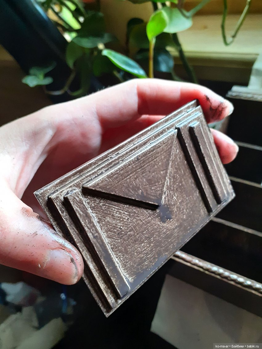 Копилка. Мастер-класс. Делаем комод из переплетного картона