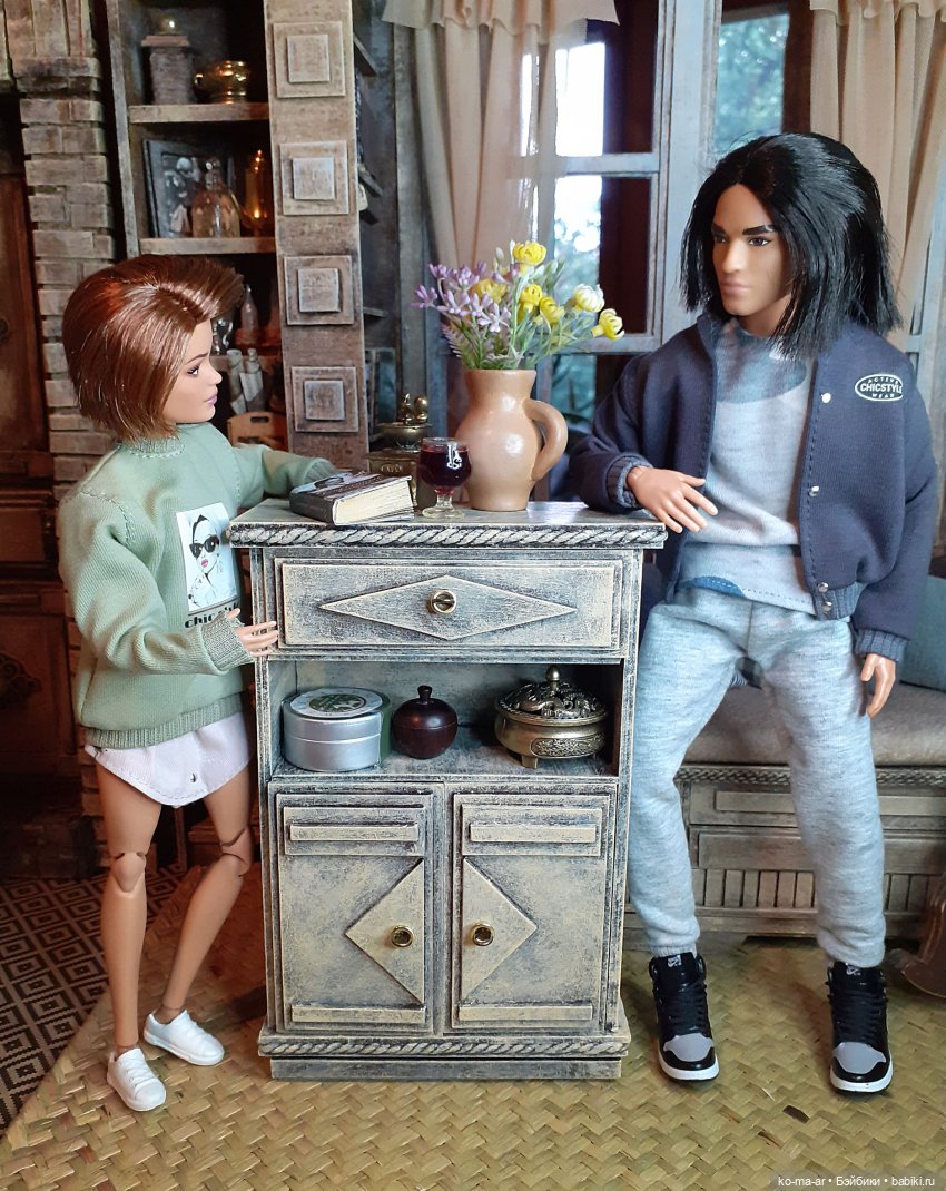 Копилка. Мастер-класс. Делаем комод из переплетного картона