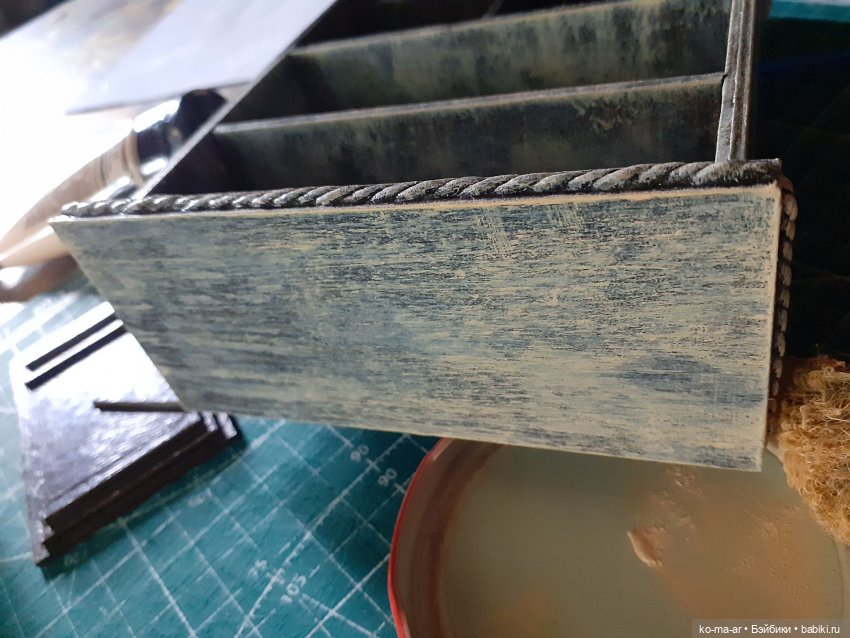 Копилка. Мастер-класс. Делаем комод из переплетного картона