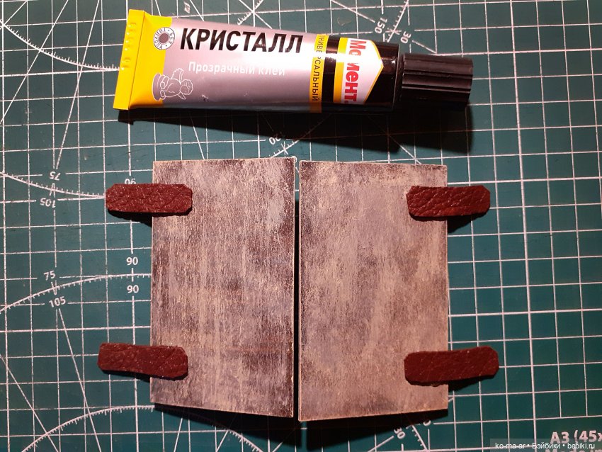 Копилка. Мастер-класс. Делаем комод из переплетного картона