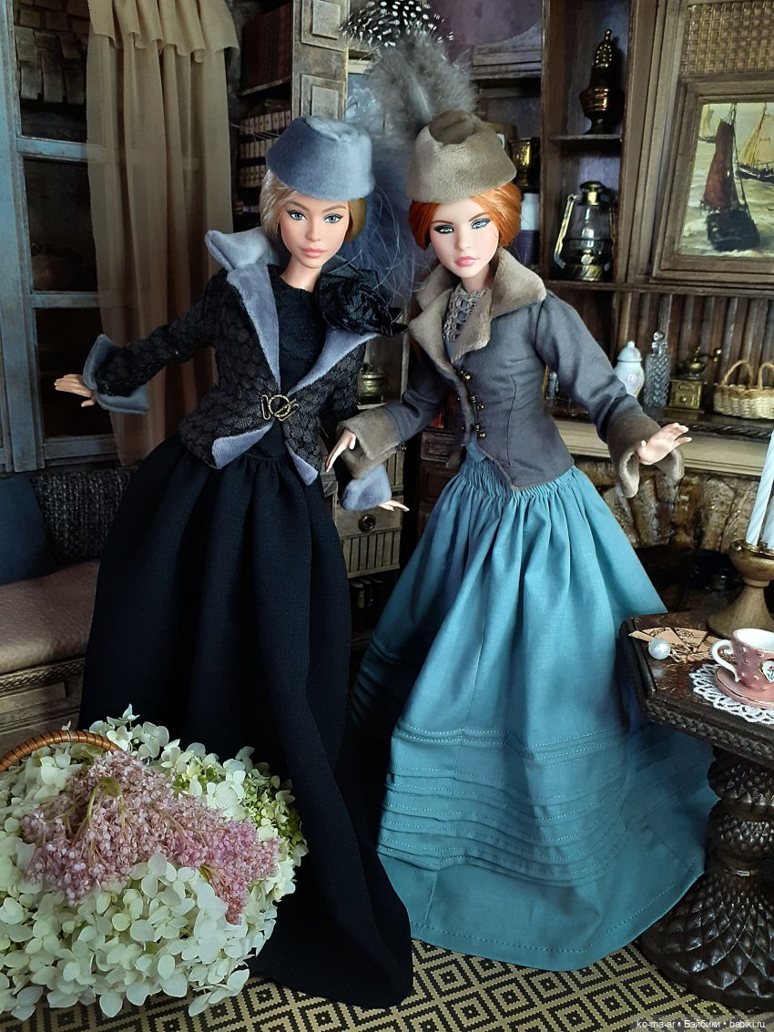 Коллекция платьев "под старину"