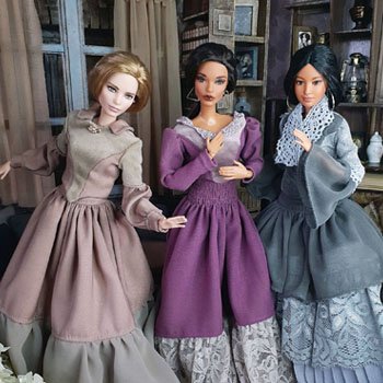 Коллекция платьев "под старину"