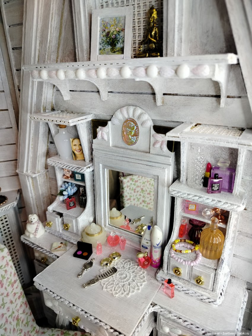 Дамский будуар — Румбоксы и кукольные интерьеры: фото