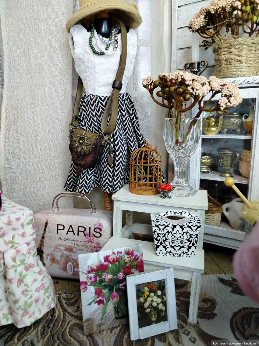 Дамский будуар — Румбоксы и кукольные интерьеры: фото