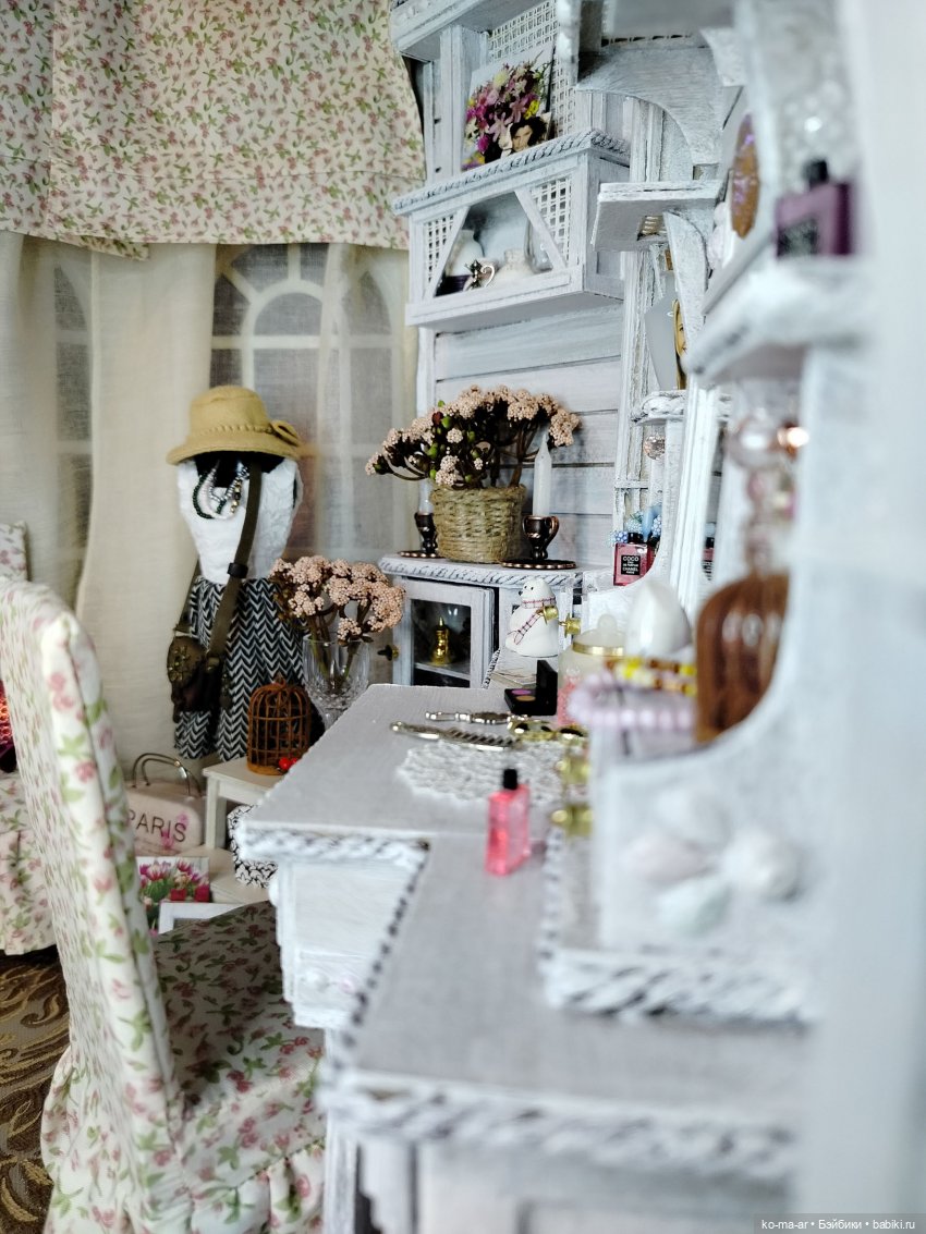 Дамский будуар — Румбоксы и кукольные интерьеры: фото