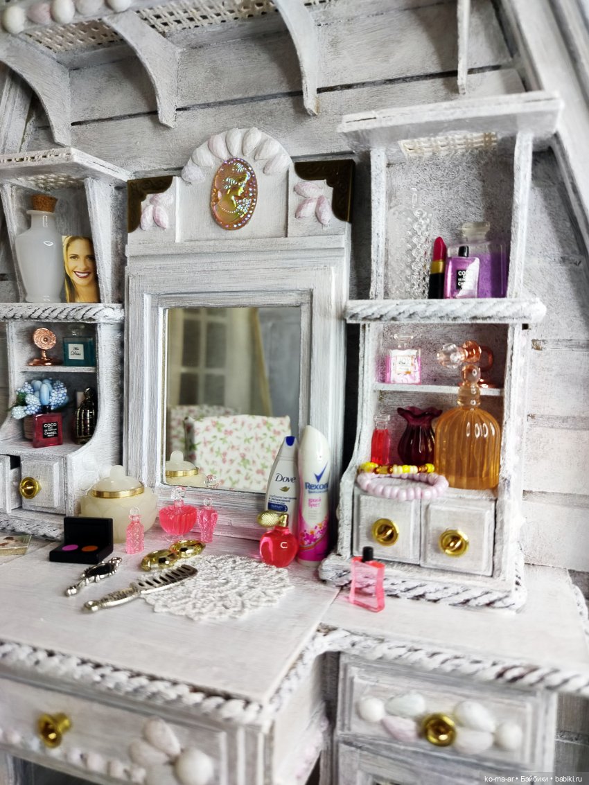 Дамский будуар — Румбоксы и кукольные интерьеры: фото