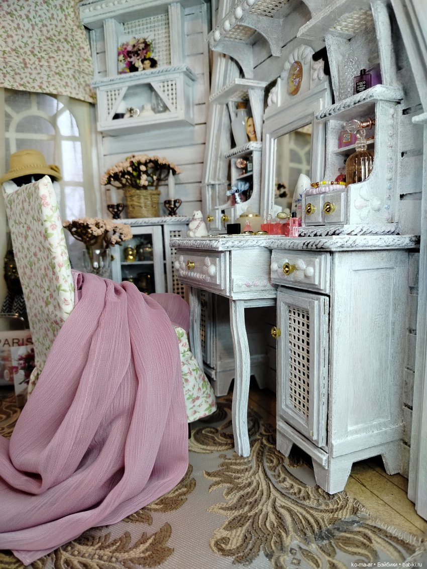 Дамский будуар — Румбоксы и кукольные интерьеры: фото