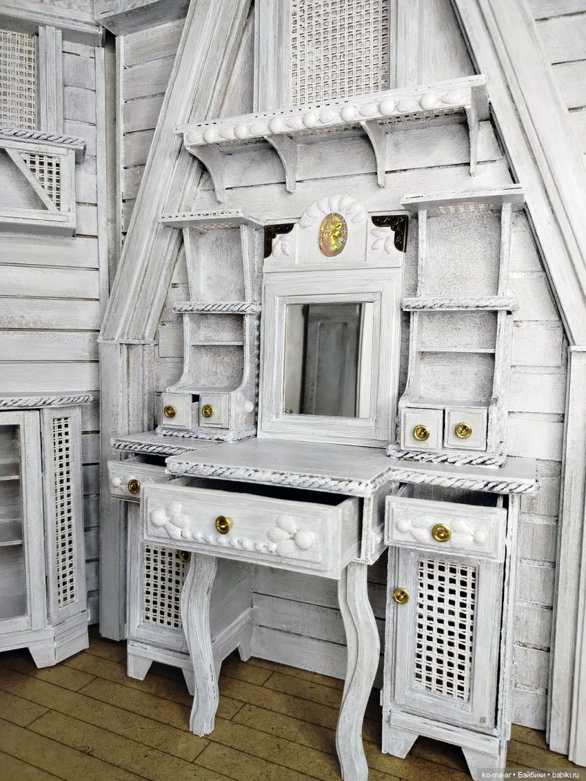 Дамский будуар — Румбоксы и кукольные интерьеры: фото