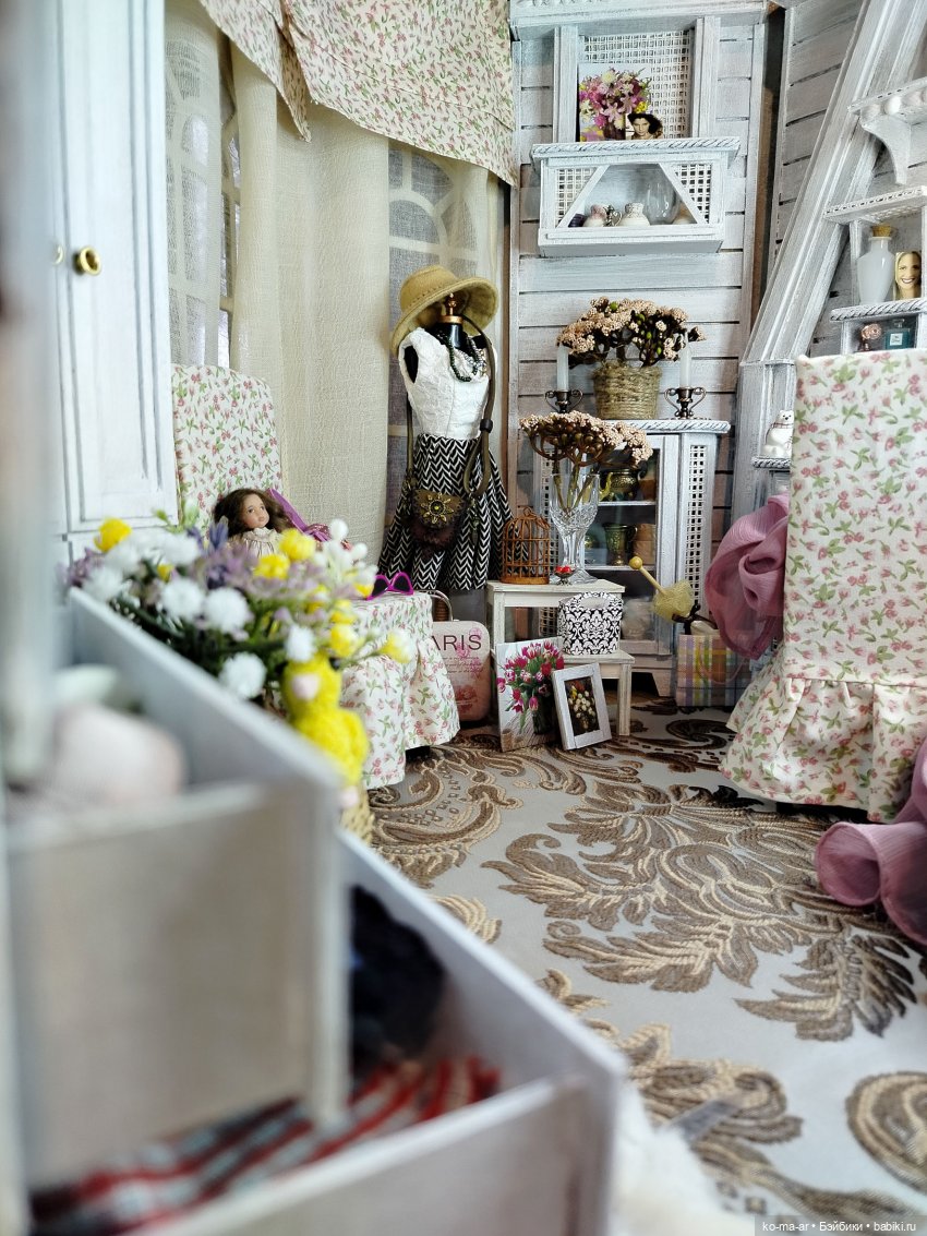 Дамский будуар — Румбоксы и кукольные интерьеры: фото