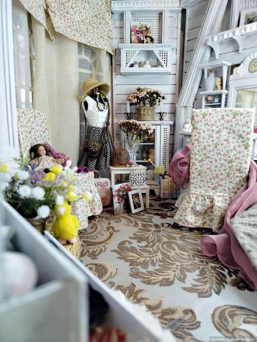 Дамский будуар — Румбоксы и кукольные интерьеры: фото