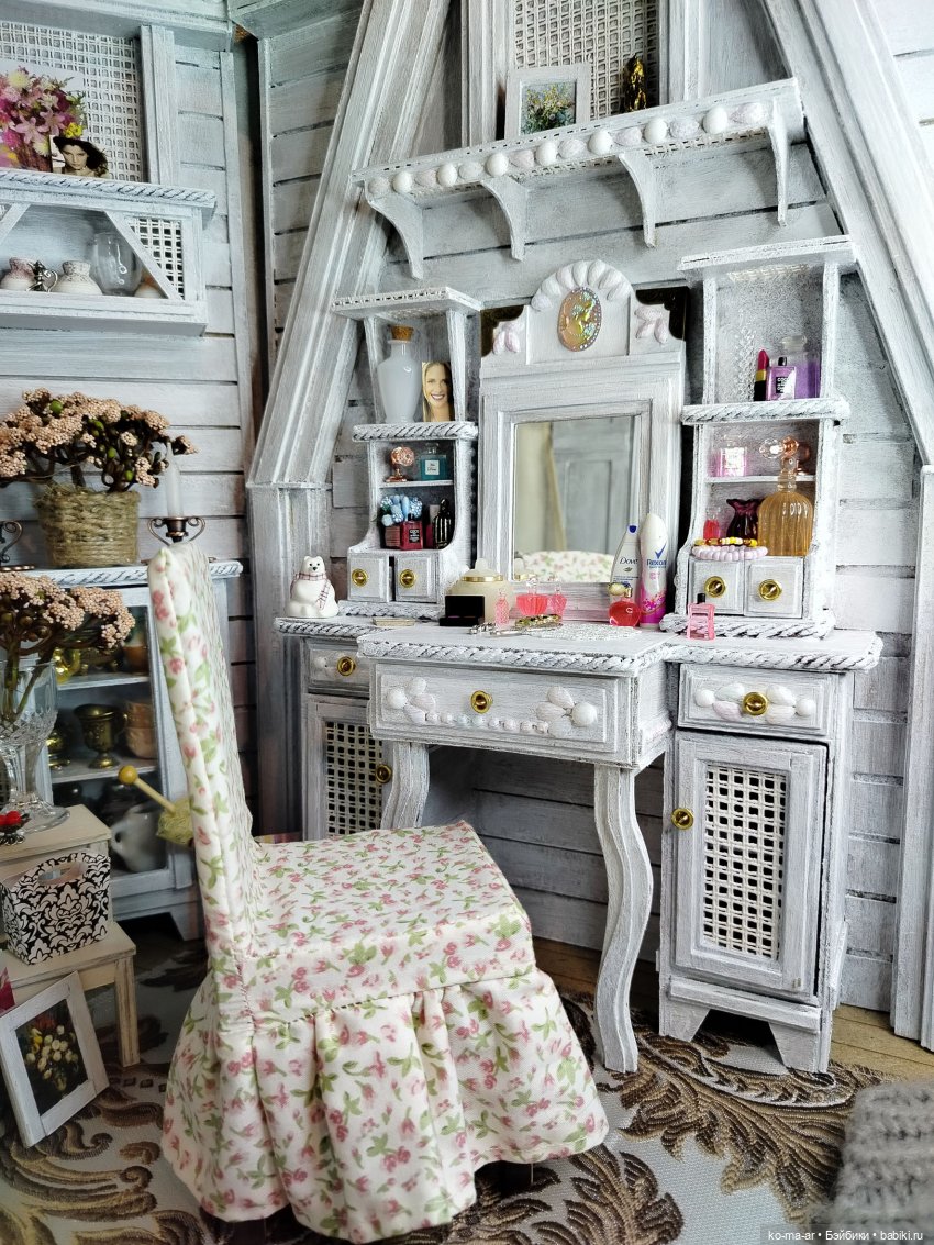 Дамский будуар — Румбоксы и кукольные интерьеры: фото