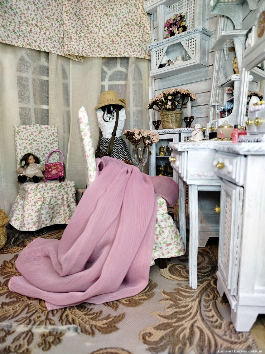Дамский будуар — Румбоксы и кукольные интерьеры: фото