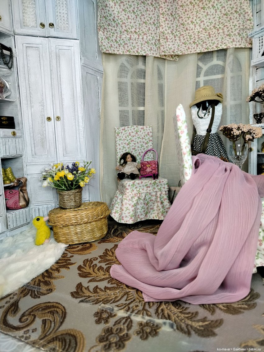 Дамский будуар — Румбоксы и кукольные интерьеры: фото