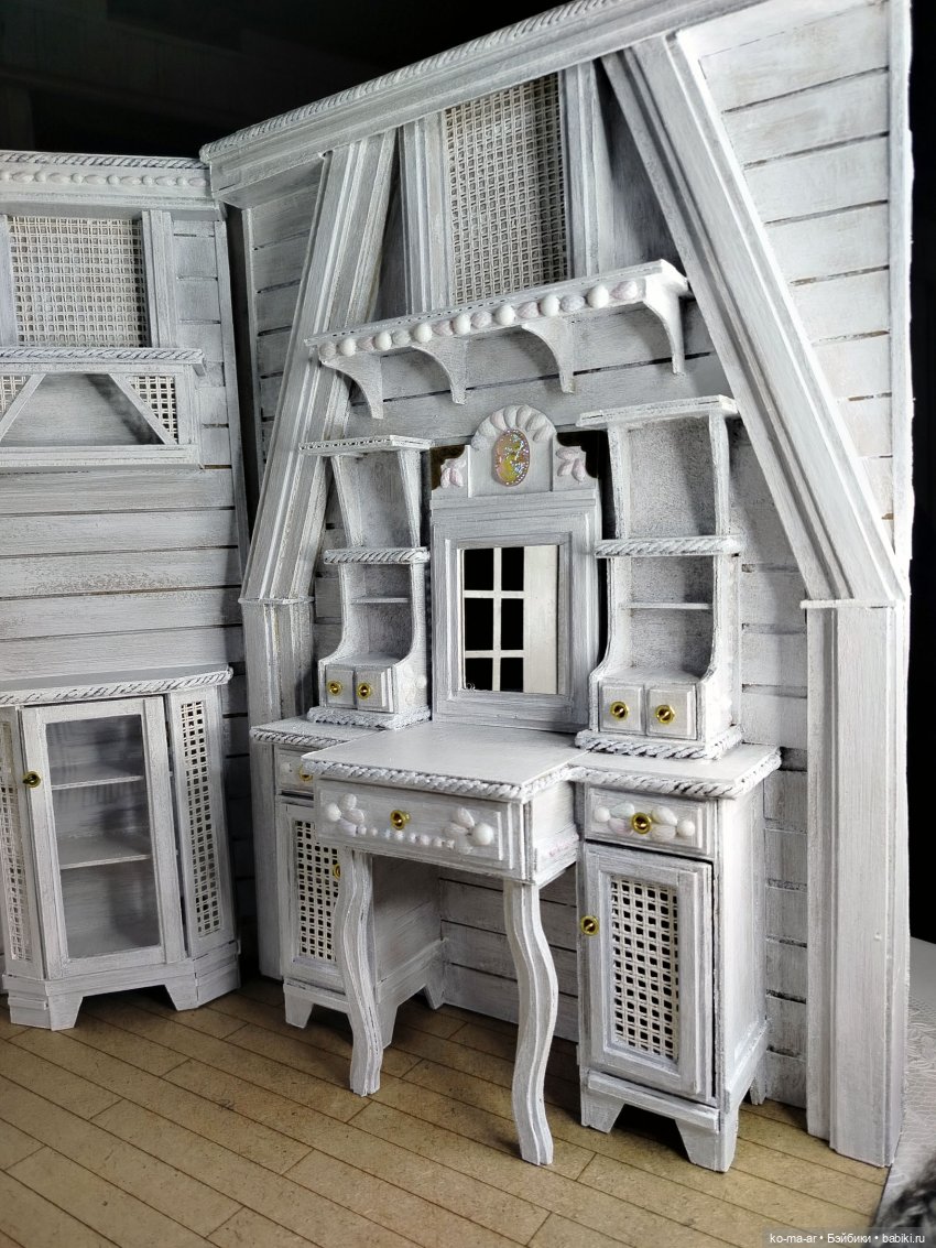 Дамский будуар — Румбоксы и кукольные интерьеры: фото (фото 6)