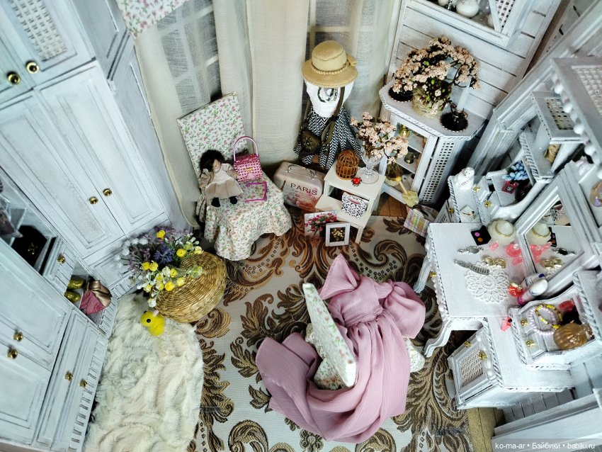 Дамский будуар — Румбоксы и кукольные интерьеры: фото
