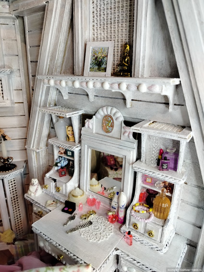 Дамский будуар — Румбоксы и кукольные интерьеры: фото