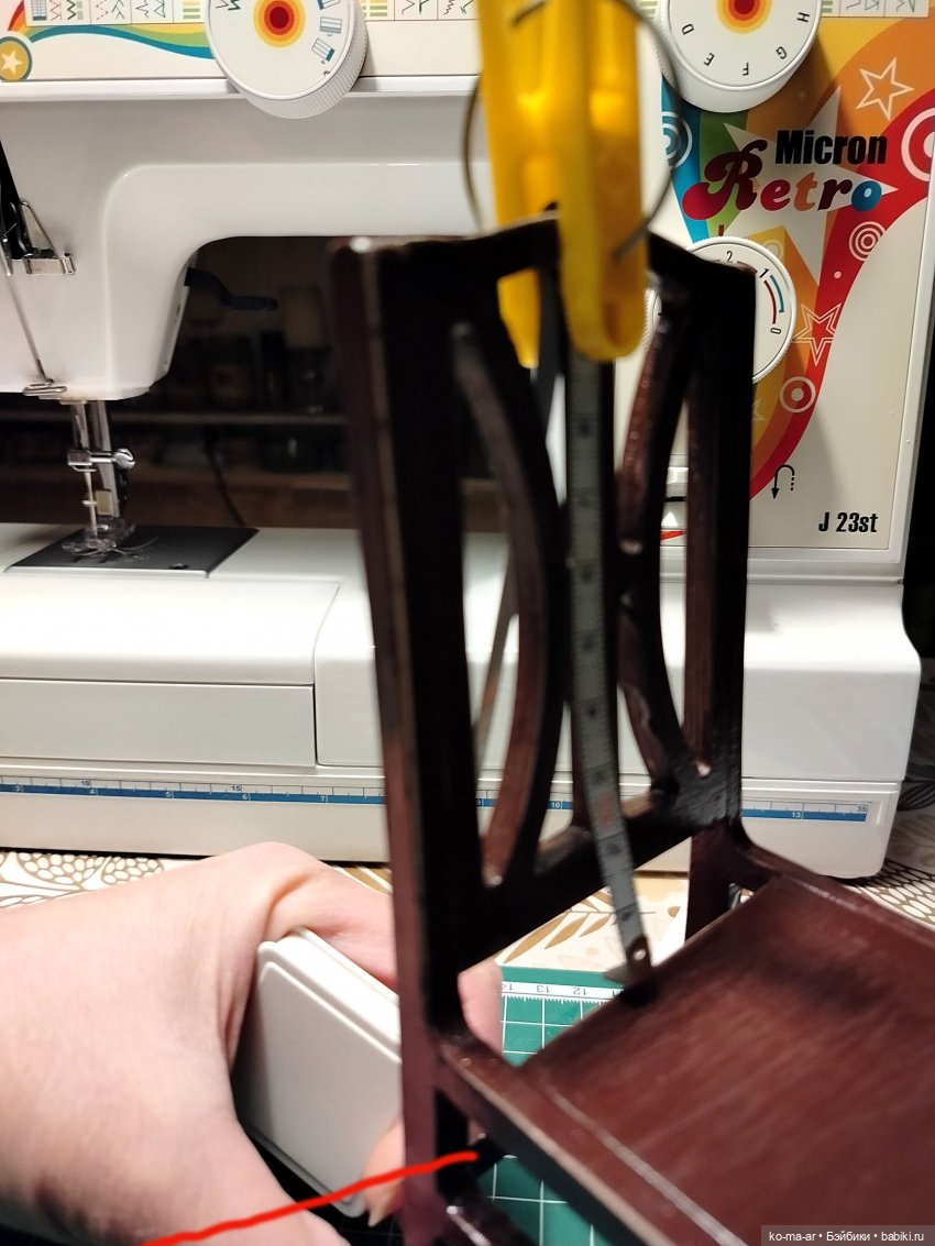 Копилка. Мастер-класс. Чехол для стула (фото 9)