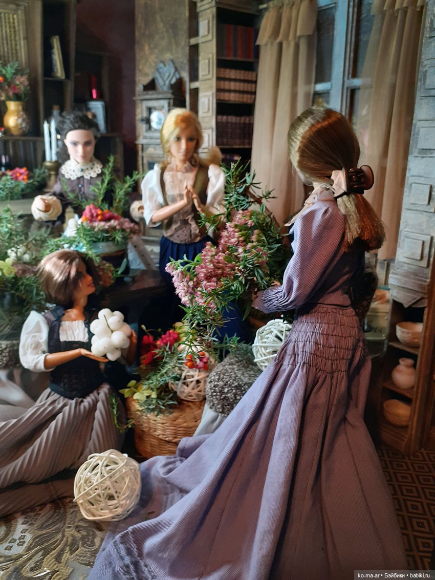 С Рождеством — Куклы Barbie (Барби): Looks (фото 7)