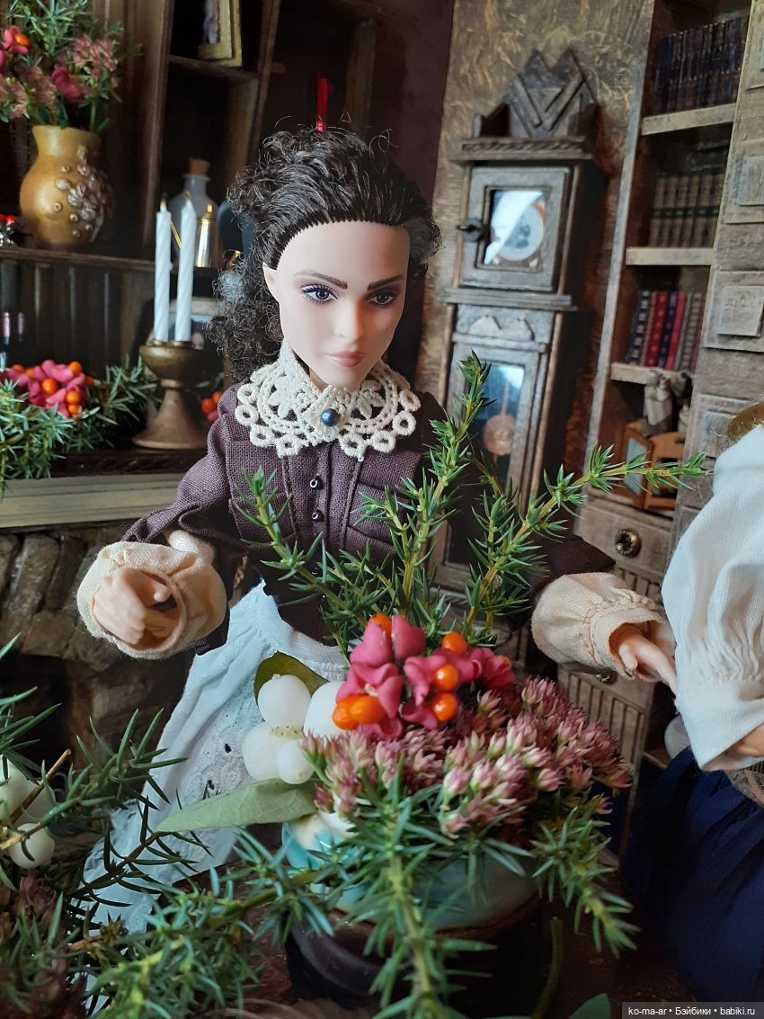 С Рождеством — Куклы Barbie (Барби): Looks (фото 8)