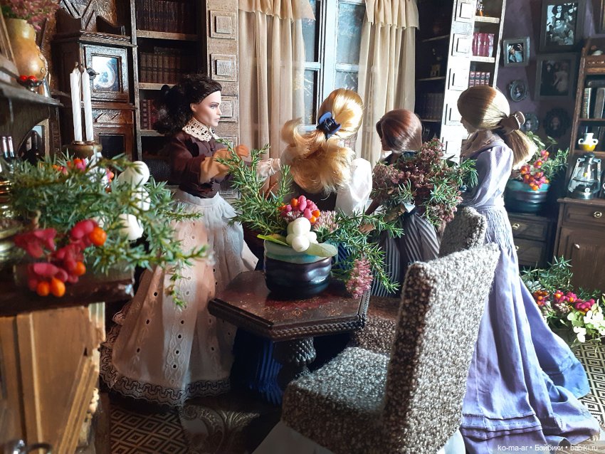 С Рождеством — Куклы Barbie (Барби): Looks (фото 3)