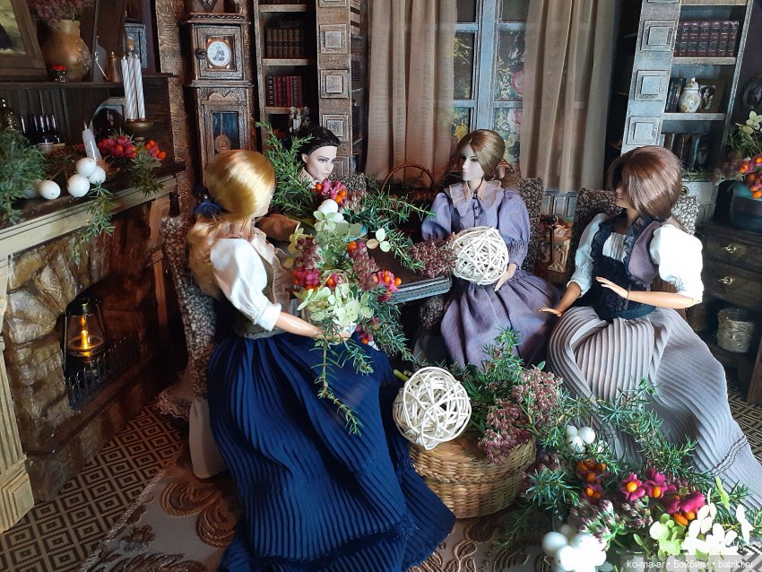 С Рождеством — Куклы Barbie (Барби): Looks (фото 10)