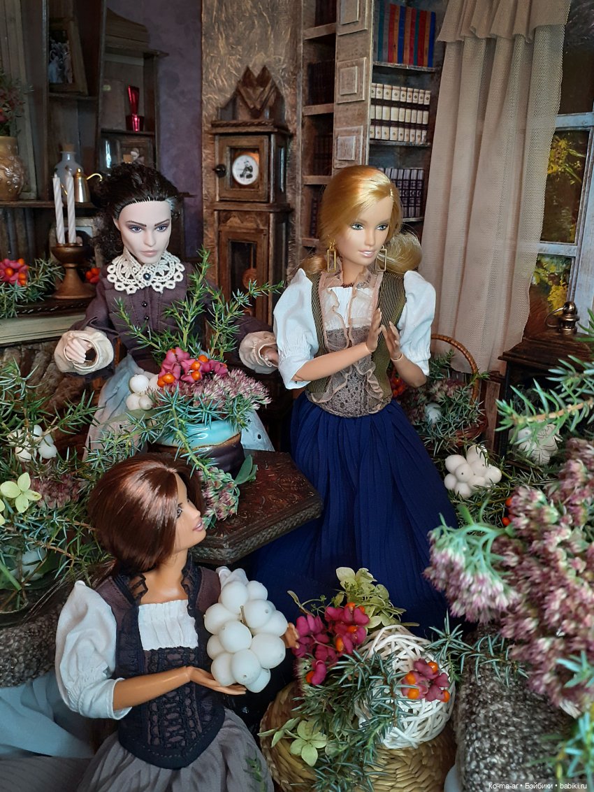 С Рождеством — Куклы Barbie (Барби): Looks (фото 6)