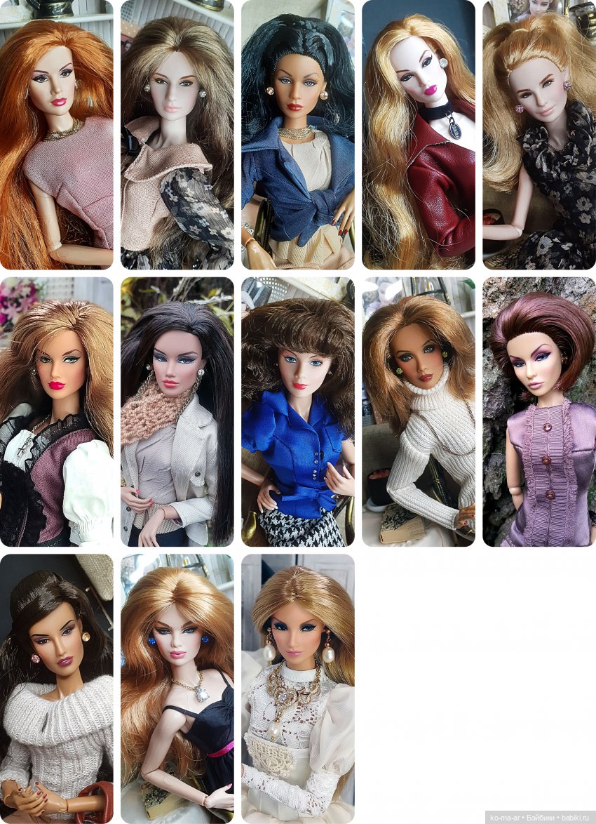 Каталог моих кукол формата 1/6 [2025]