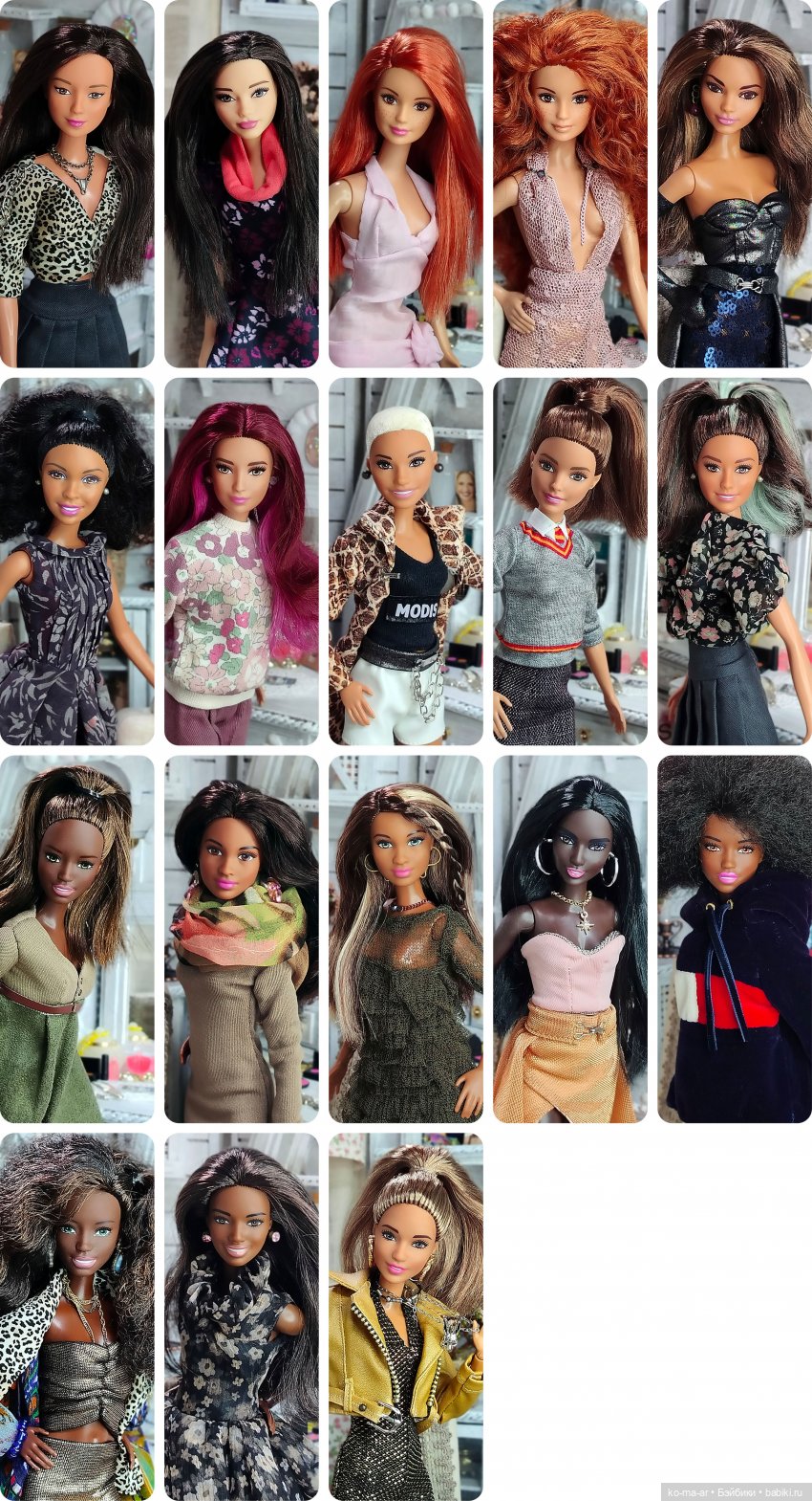 Каталог моих кукол формата 1/6 [2025]