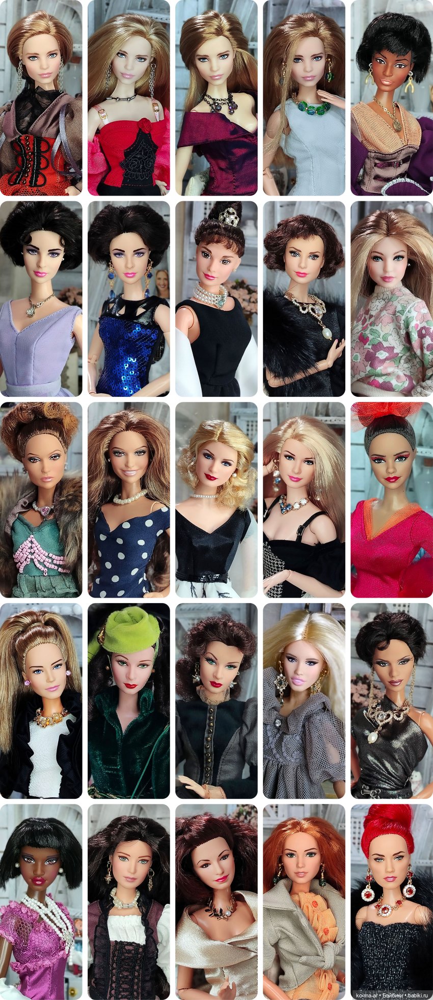 Каталог моих кукол формата 1/6 [2025]