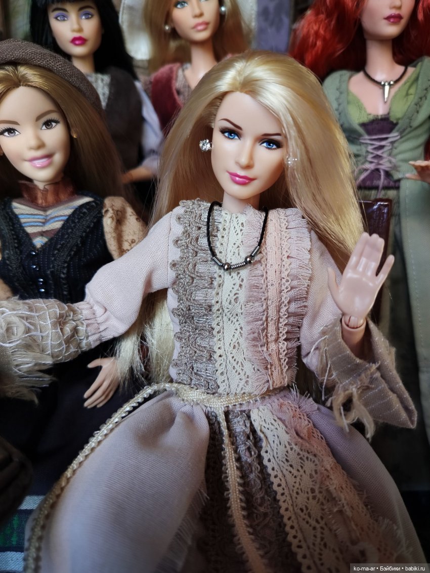 Барышни-крестьянки — Одежда и обувь для кукол своими руками: фото