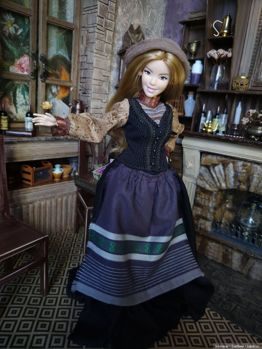 Барышни-крестьянки — Одежда и обувь для кукол своими руками: фото