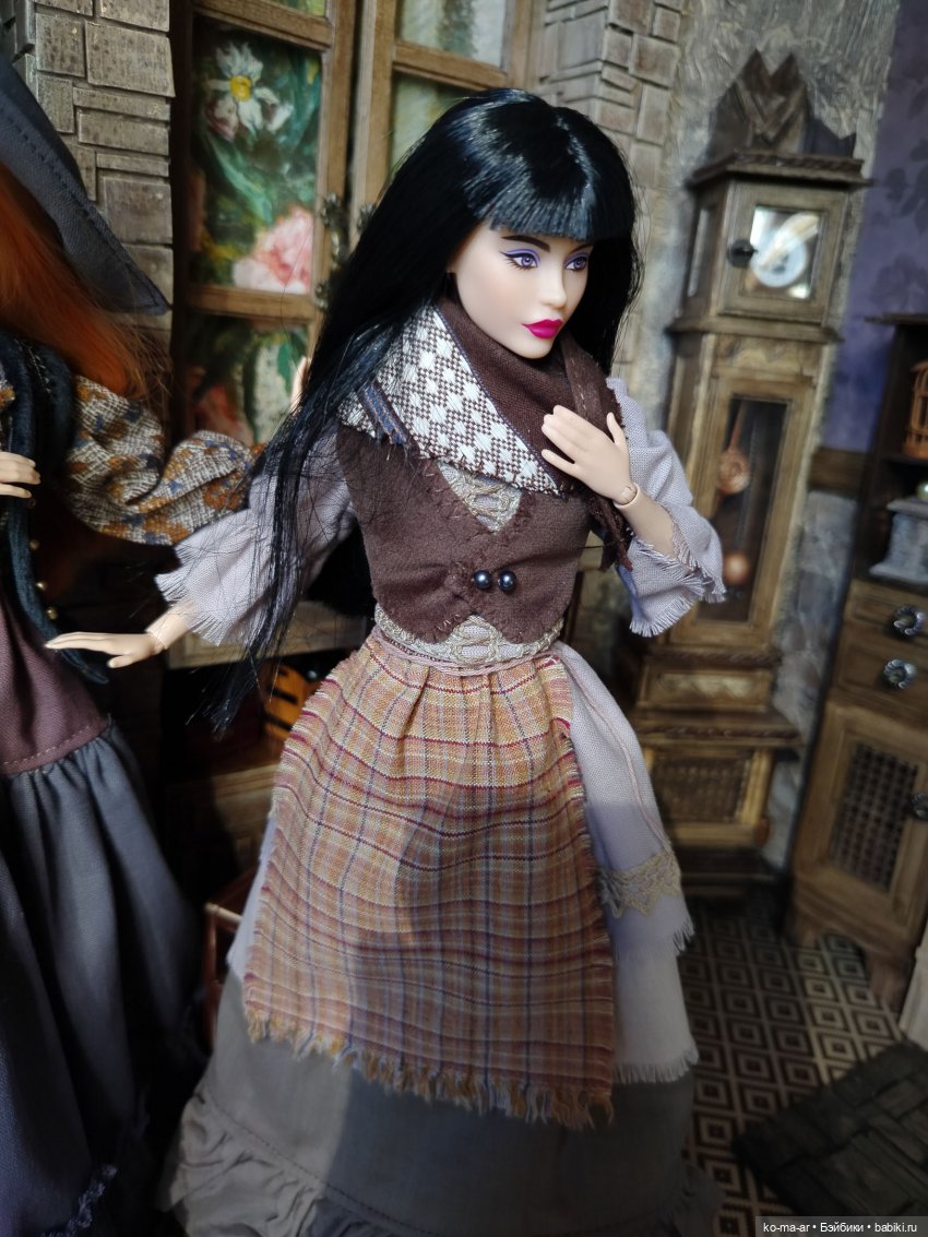 Барышни-крестьянки — Одежда и обувь для кукол своими руками: фото