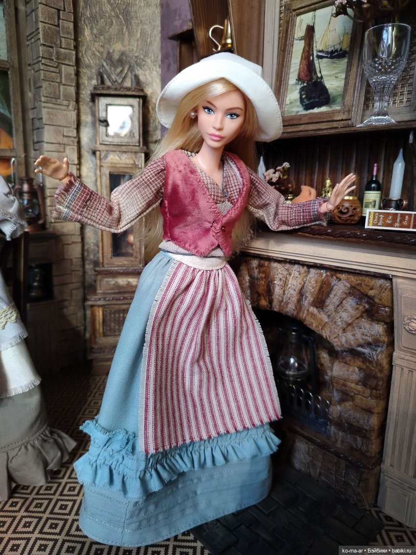 Барышни-крестьянки — Одежда и обувь для кукол своими руками: фото