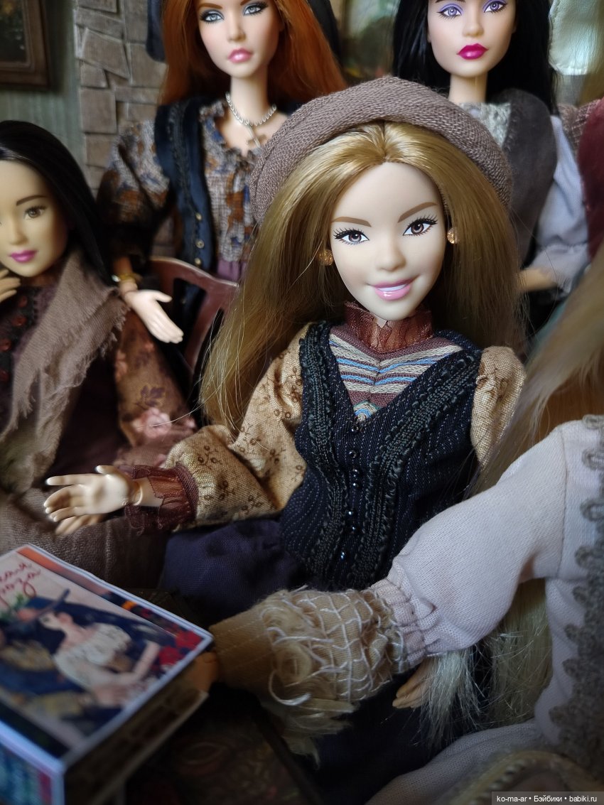 Барышни-крестьянки — Одежда и обувь для кукол своими руками: фото (фото 7)