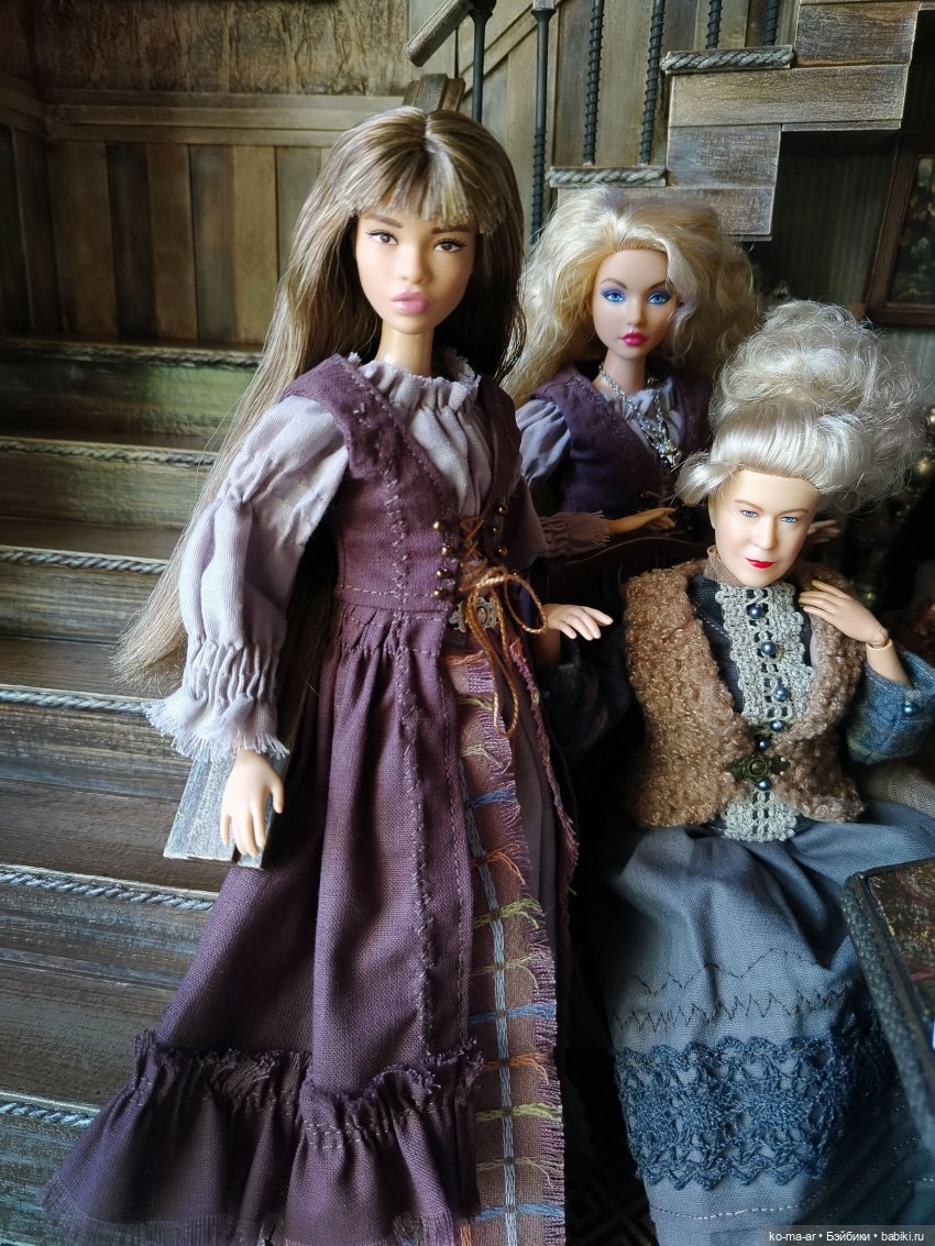 Барышни-крестьянки — Одежда и обувь для кукол своими руками: фото (фото 2)