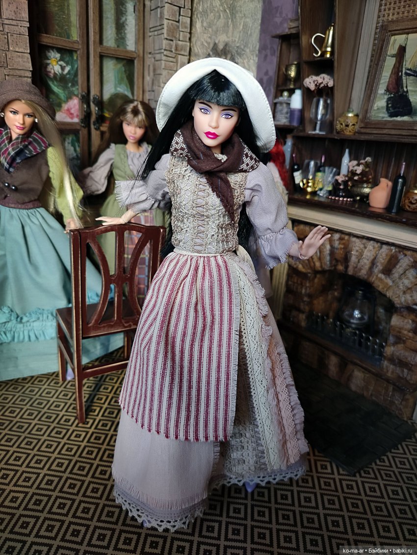 Барышни-крестьянки — Одежда и обувь для кукол своими руками: фото