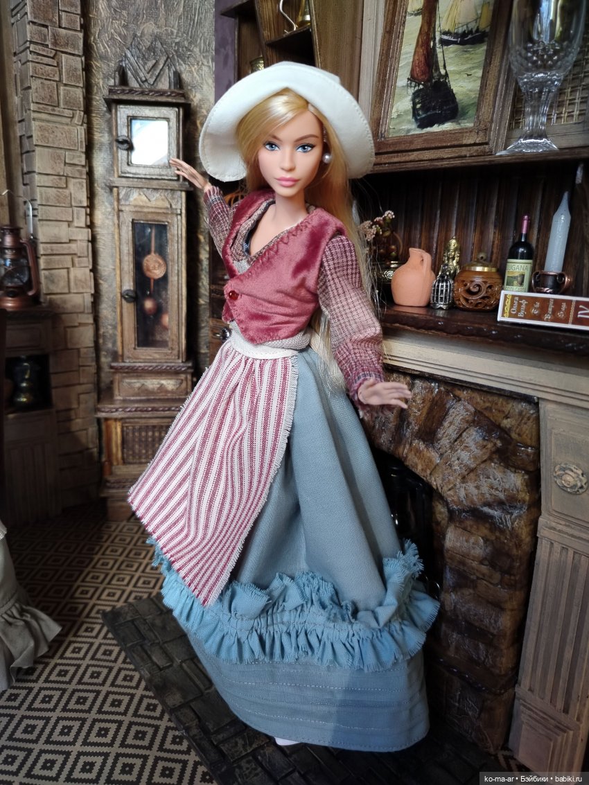 Барышни-крестьянки — Одежда и обувь для кукол своими руками: фото