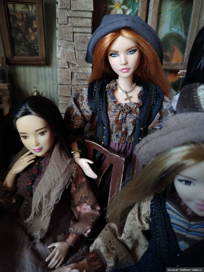 Барышни-крестьянки — Одежда и обувь для кукол своими руками: фото (фото 6)