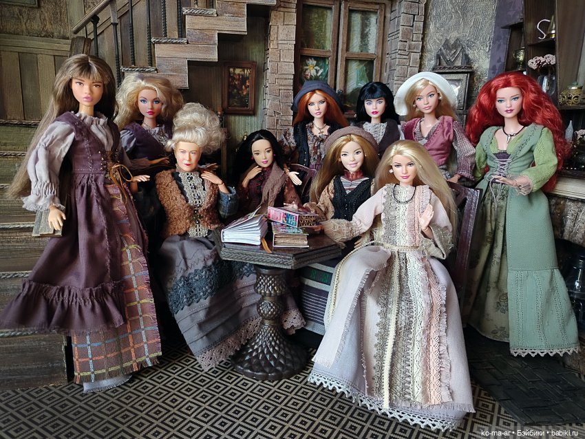 Барышни-крестьянки — Одежда и обувь для кукол своими руками: фото