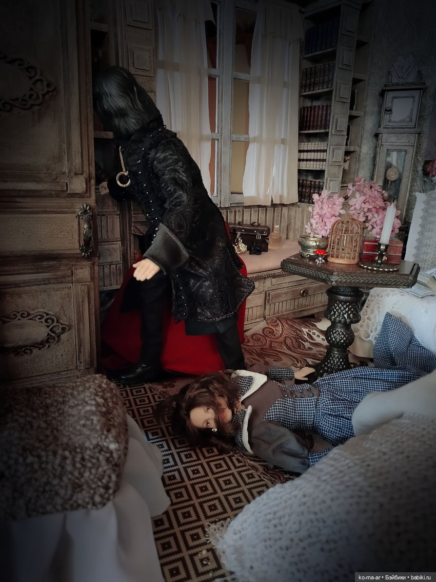 Вампиры / 44 серия — Кукольные фотоистории и сериалы: комиксы