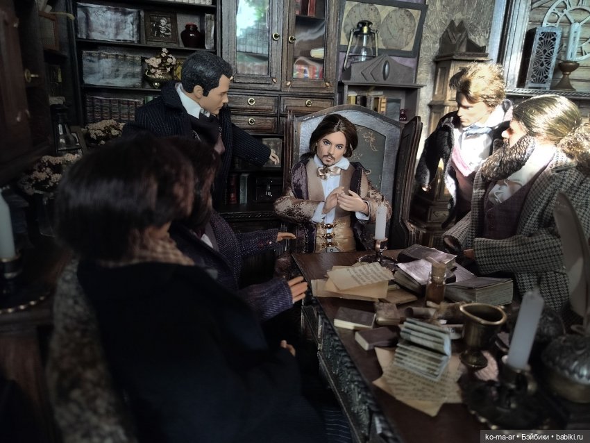 Вампиры / 46 серия — Кукольные фотоистории и сериалы: комиксы