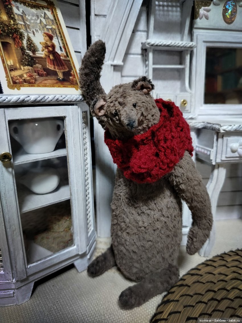 Михась Потапыч — Авторские мишки Тедди и друзья: фото