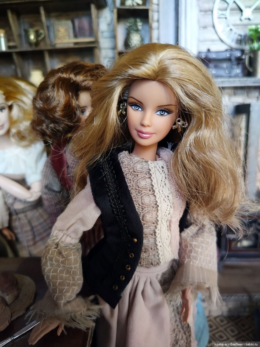 Barbie as Samantha from Bewitched 2001 и остальные мои Барби с молдом Маки