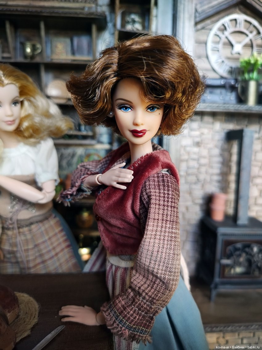 Barbie as Samantha from Bewitched 2001 и остальные мои Барби с молдом Маки